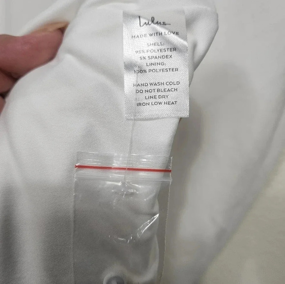 Lulus Into Your Heart White Button Back Mermaid Maxi Dress M Wedding Bride - Picture 14 of 15